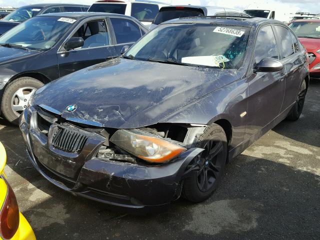 WBAVC53508FZ87142 - 2008 BMW 328 I SULE CHARCOAL photo 2