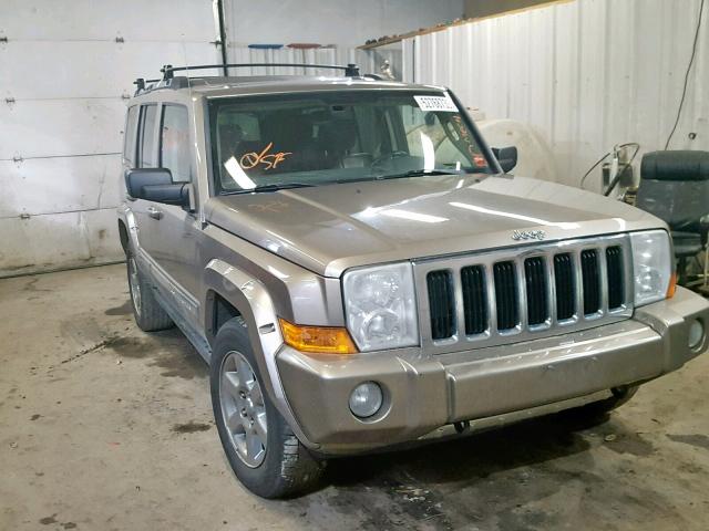 1J8HG58256C301199 - 2006 JEEP COMMANDER ყავისფერი ფოტო 1