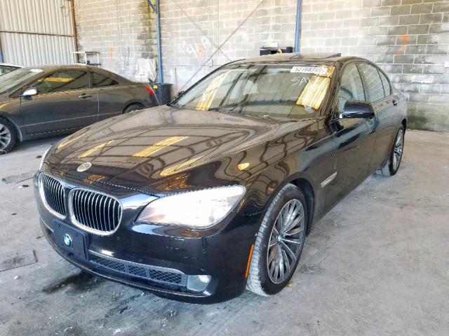 WBAKA83579CY33766 - 2009 BMW 750 I BLACK photo 2