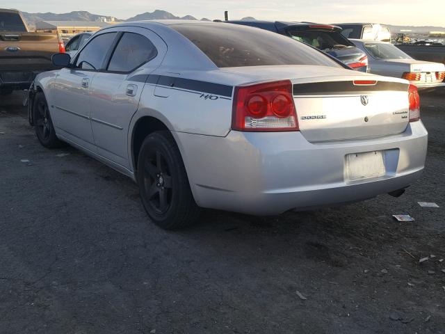 2B3CA3CVXAH243445 - 2010 DODGE CHARGER SX SILVER photo 3