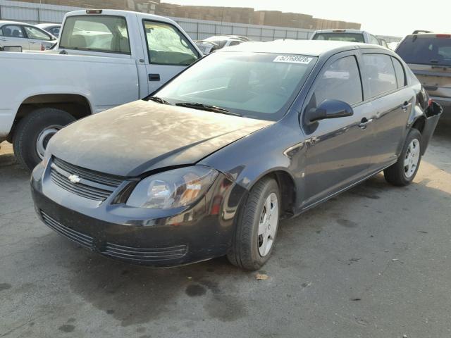 1G1AL58F087338124 - 2008 CHEVROLET COBALT LT CHARCOAL photo 2