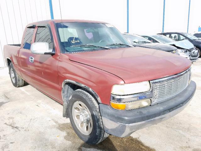 2GCEC19W7Y1115799 - 2000 CHEVROLET SILVERADO RED photo 1