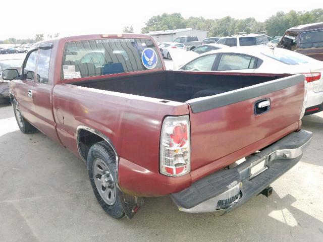 2GCEC19W7Y1115799 - 2000 CHEVROLET SILVERADO RED photo 3