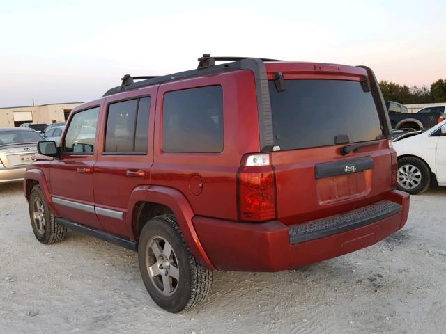 1J4RH4GKXAC113723 - 2010 JEEP COMMANDER Qırmızı foto 3