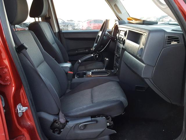 1J4RH4GKXAC113723 - 2010 JEEP COMMANDER Qırmızı foto 5