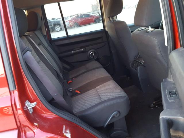 1J4RH4GKXAC113723 - 2010 JEEP COMMANDER Qırmızı foto 6