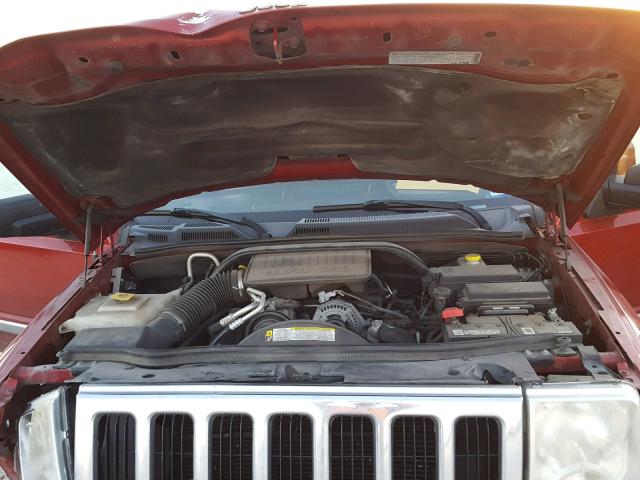 1J4RH4GKXAC113723 - 2010 JEEP COMMANDER Qırmızı foto 7