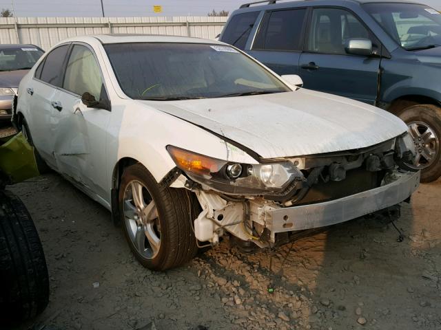 JH4CU2F65CC025843 - 2012 ACURA TSX TECH WHITE photo 1