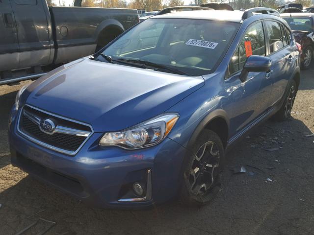 JF2GPANC8GH263689 - 2016 SUBARU CROSSTREK BLUE photo 2