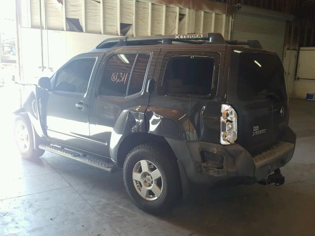 5N1AN08W98C516832 - 2008 NISSAN XTERRA CHARCOAL photo 3