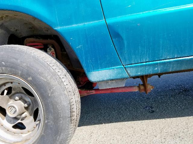 1FTCR10U0PPB39297 - 1993 FORD RANGER GREEN photo 9