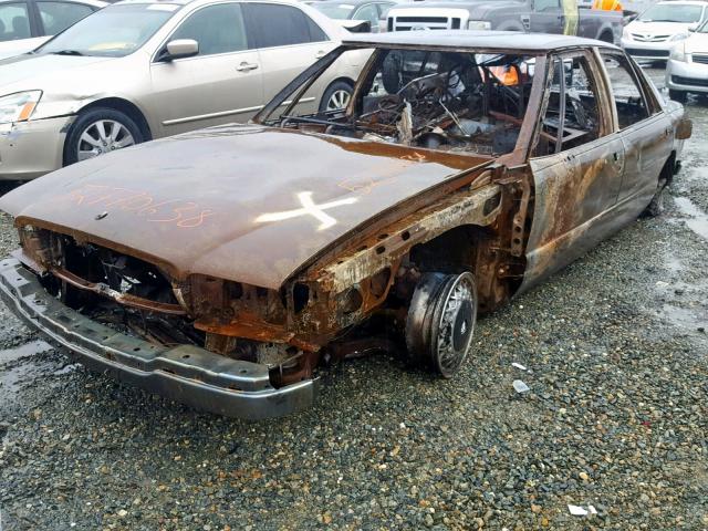 1G4CW53LXM1670780 - 1991 BUICK PARK AVENU BURN photo 2