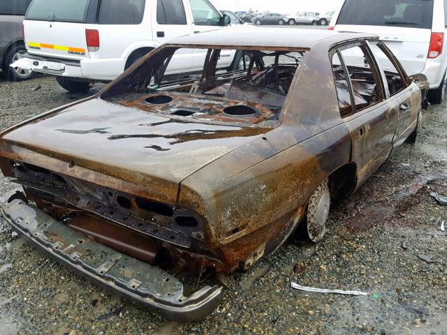 1G4CW53LXM1670780 - 1991 BUICK PARK AVENU BURN photo 4