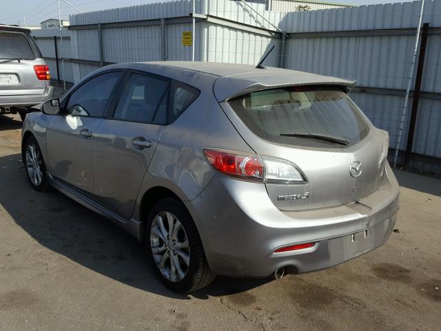 JM1BL1H68A1283113 - 2010 MAZDA 3 S SILVER photo 3