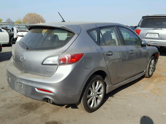 JM1BL1H68A1283113 - 2010 MAZDA 3 S SILVER photo 4