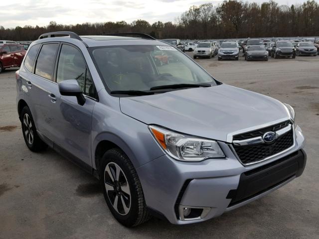 JF2SJAJC9HH506025 - 2017 SUBARU FORESTER 2 SILVER photo 1