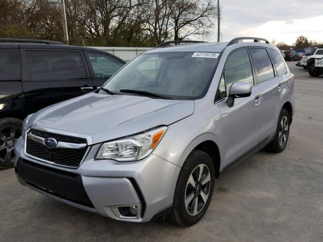 JF2SJAJC9HH506025 - 2017 SUBARU FORESTER 2 SILVER photo 2