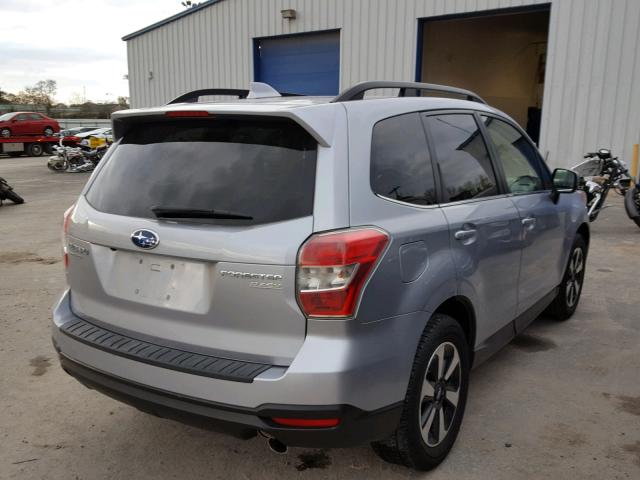 JF2SJAJC9HH506025 - 2017 SUBARU FORESTER 2 SILVER photo 4