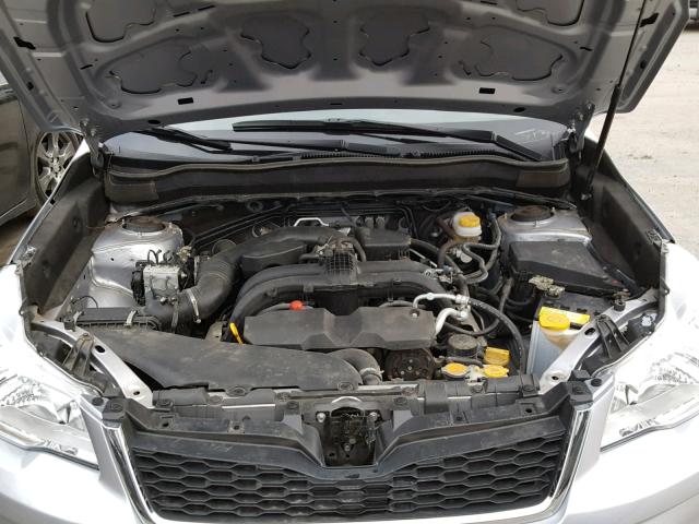 JF2SJAJC9HH506025 - 2017 SUBARU FORESTER 2 SILVER photo 7