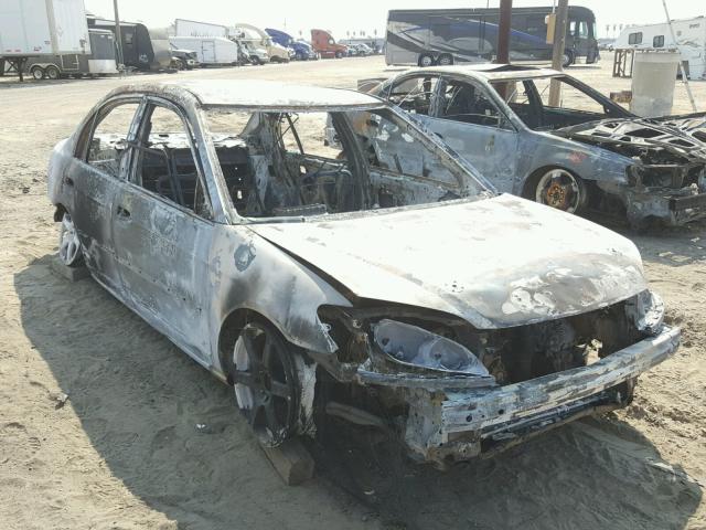 2HGES15163H501743 - 2003 HONDA CIVIC DX BURN photo 1