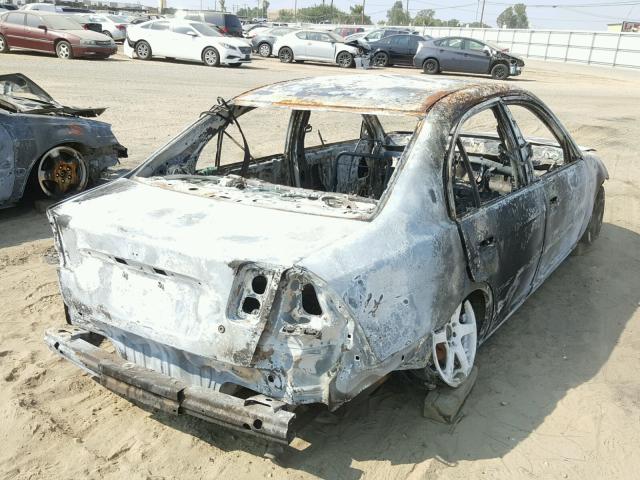 2HGES15163H501743 - 2003 HONDA CIVIC DX BURN photo 4