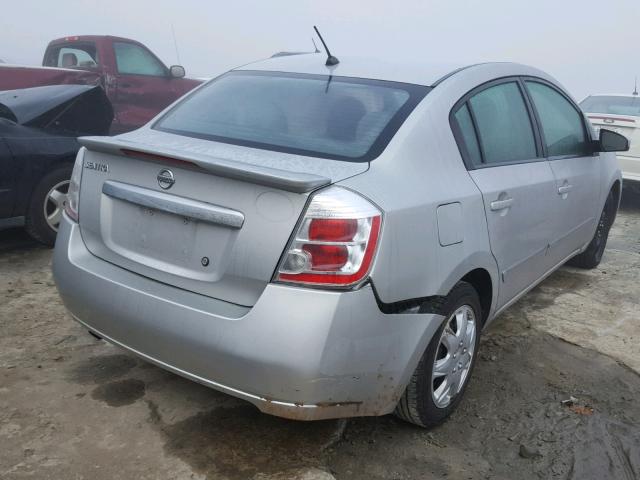 3N1AB6AP0BL711865 - 2011 NISSAN SENTRA 2.0 SILVER photo 4