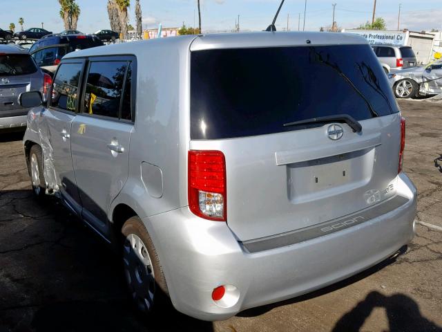 JTLZE4FE7B1141393 - 2011 TOYOTA SCION XB Gümüş foto 3