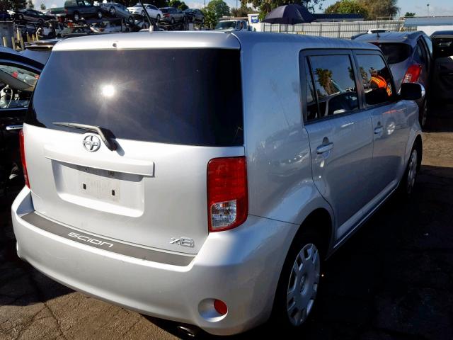 JTLZE4FE7B1141393 - 2011 TOYOTA SCION XB Gümüş foto 4