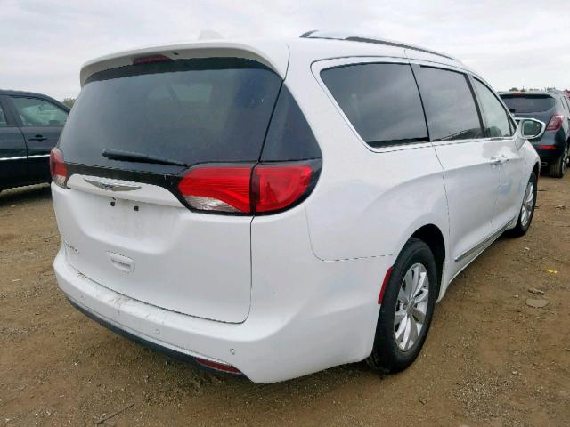 2C4RC1BG0KR650681 - 2019 CHRYSLER PACIFICA T WHITE photo 4