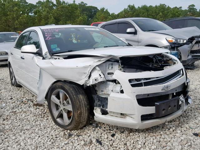 1G1ZC5EU8CF392775 - 2012 CHEVROLET MALIBU 1LT WHITE photo 1