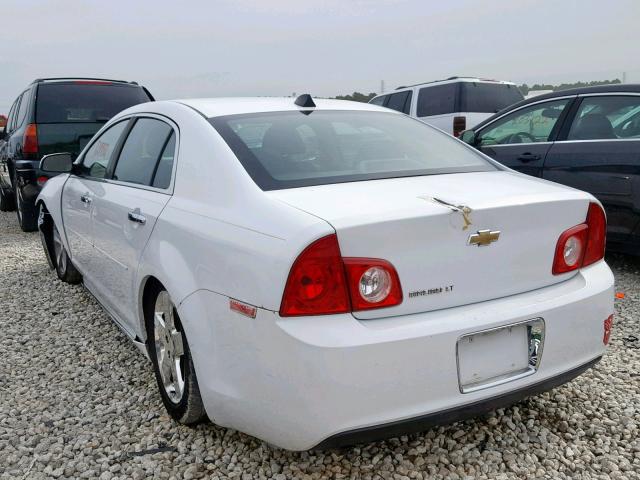1G1ZC5EU8CF392775 - 2012 CHEVROLET MALIBU 1LT WHITE photo 3