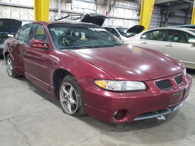 1G2WP52K6YF140861 - 2000 PONTIAC GRAND PRIX წითელი ფოტო 1