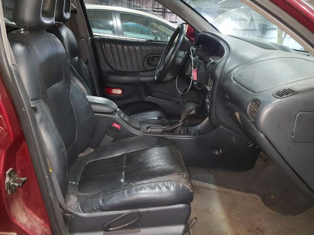 1G2WP52K6YF140861 - 2000 PONTIAC GRAND PRIX წითელი ფოტო 5