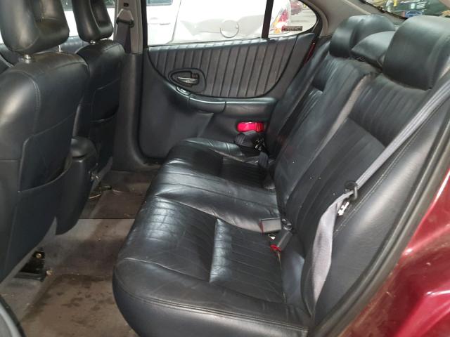 1G2WP52K6YF140861 - 2000 PONTIAC GRAND PRIX წითელი ფოტო 6
