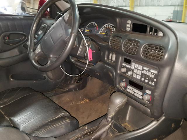 1G2WP52K6YF140861 - 2000 PONTIAC GRAND PRIX წითელი ფოტო 9
