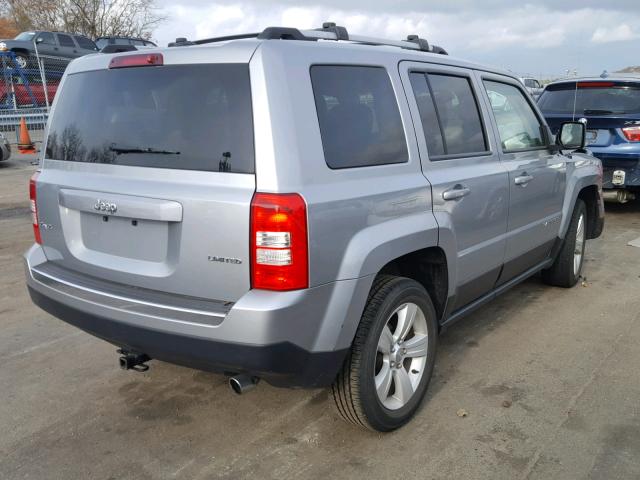 1C4NJRCBXFD321677 - 2015 JEEP PATRIOT LI SILVER photo 4