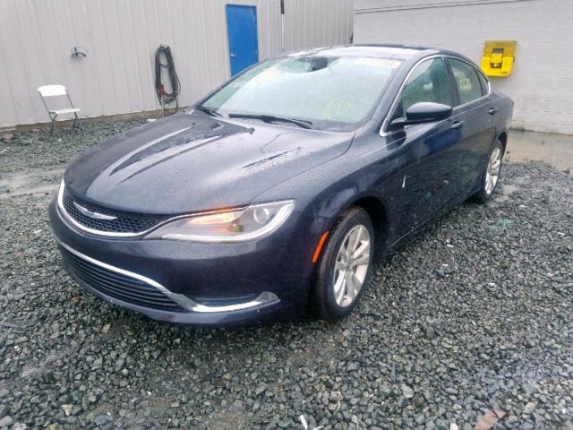 1C3CCCAB1HN511726 - 2017 CHRYSLER 200 LIMITE BLACK photo 2