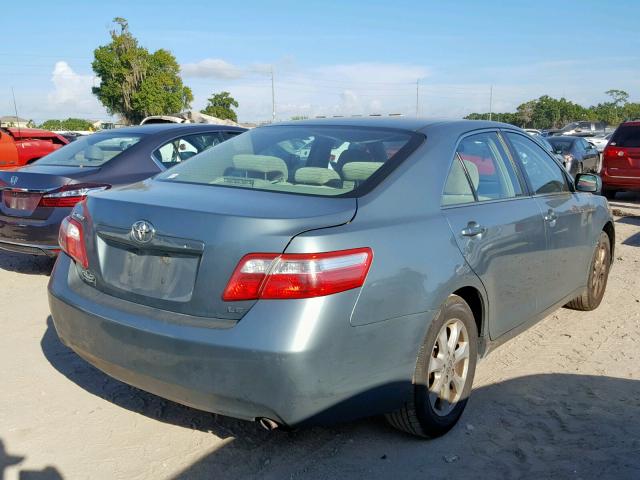 4T4BE46K28R036269 - 2008 TOYOTA CAMRY CE GREEN photo 4
