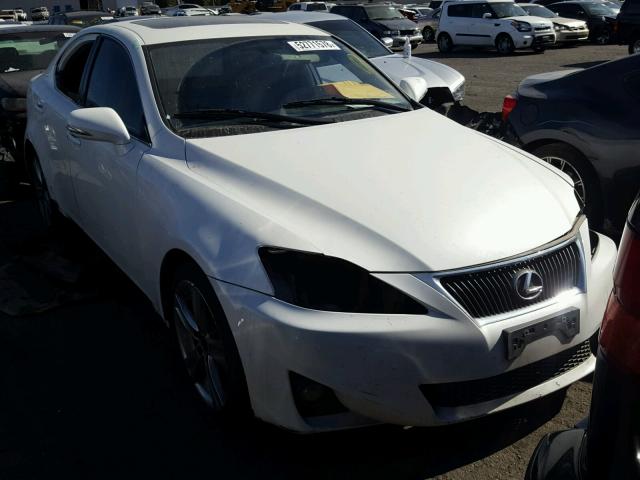 JTHBF5C25C5184049 - 2012 LEXUS IS 250 WHITE photo 1