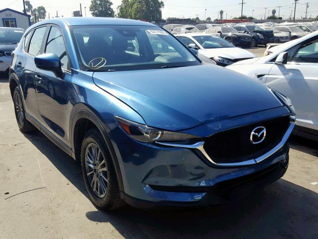 JM3KFABM5K0584113 - 2019 MAZDA CX-5 SPORT BLUE photo 1