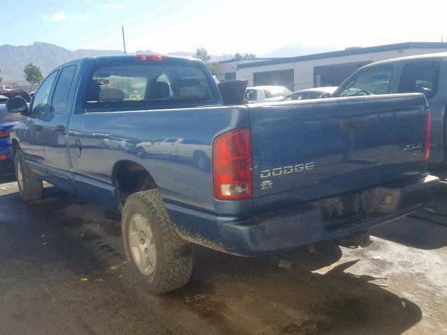 1D7HU18D24J130064 - 2004 DODGE RAM 1500 S BLUE photo 3