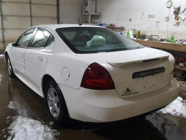 2G2WP552581151014 - 2008 PONTIAC GRAND PRIX WHITE photo 3