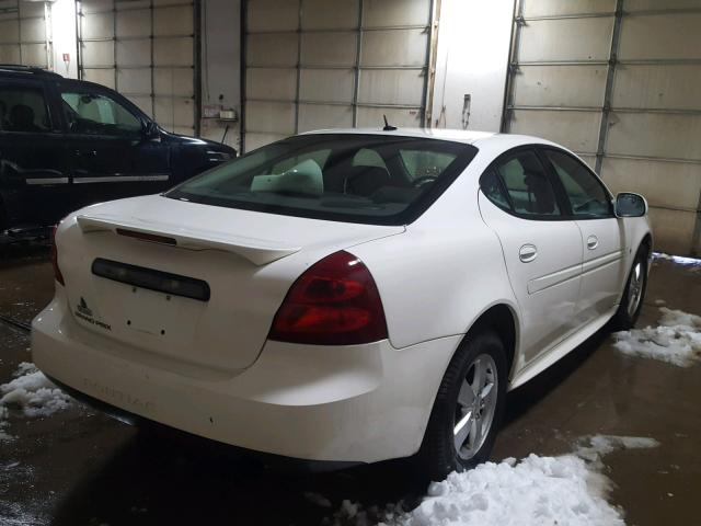 2G2WP552581151014 - 2008 PONTIAC GRAND PRIX WHITE photo 4