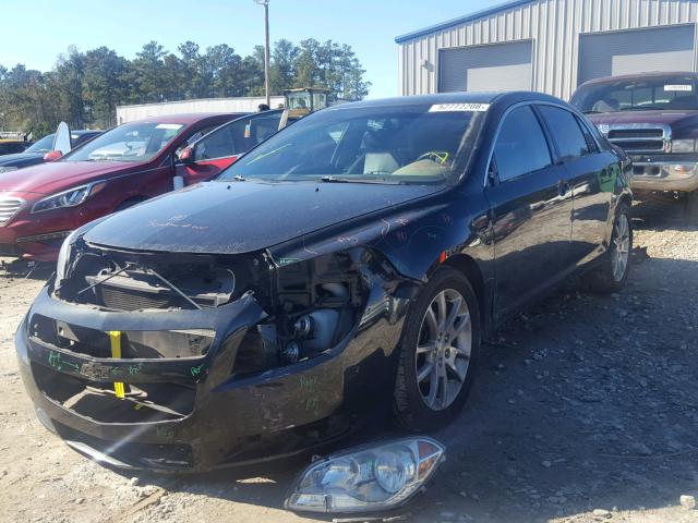 1G1ZK57B59F210425 - 2009 CHEVROLET MALIBU LTZ შავი ფოტო 2