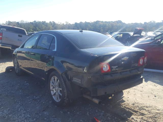 1G1ZK57B59F210425 - 2009 CHEVROLET MALIBU LTZ შავი ფოტო 3