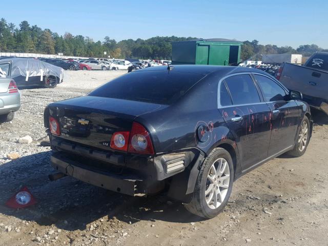1G1ZK57B59F210425 - 2009 CHEVROLET MALIBU LTZ შავი ფოტო 4