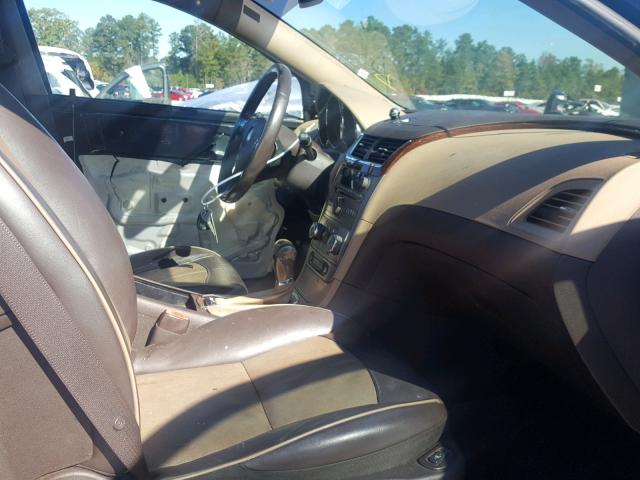 1G1ZK57B59F210425 - 2009 CHEVROLET MALIBU LTZ შავი ფოტო 5