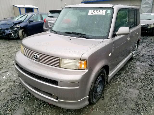 JTLKT334X40153799 - 2004 TOYOTA SCION XB ნაცრისფერი ფოტო 2