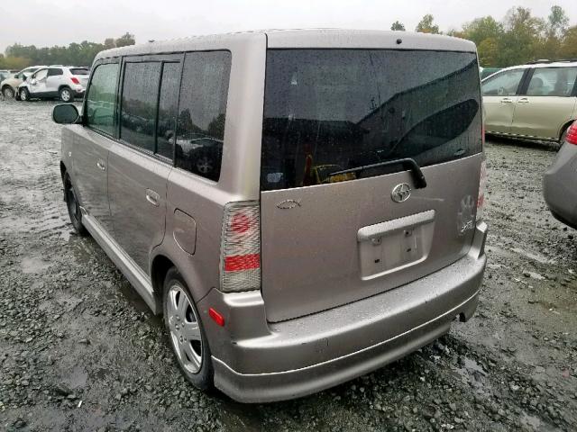 JTLKT334X40153799 - 2004 TOYOTA SCION XB ნაცრისფერი ფოტო 3