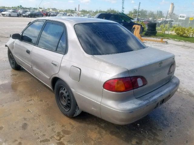 2T1BR18EXWC083245 - 1998 TOYOTA COROLLA VE TAN photo 3